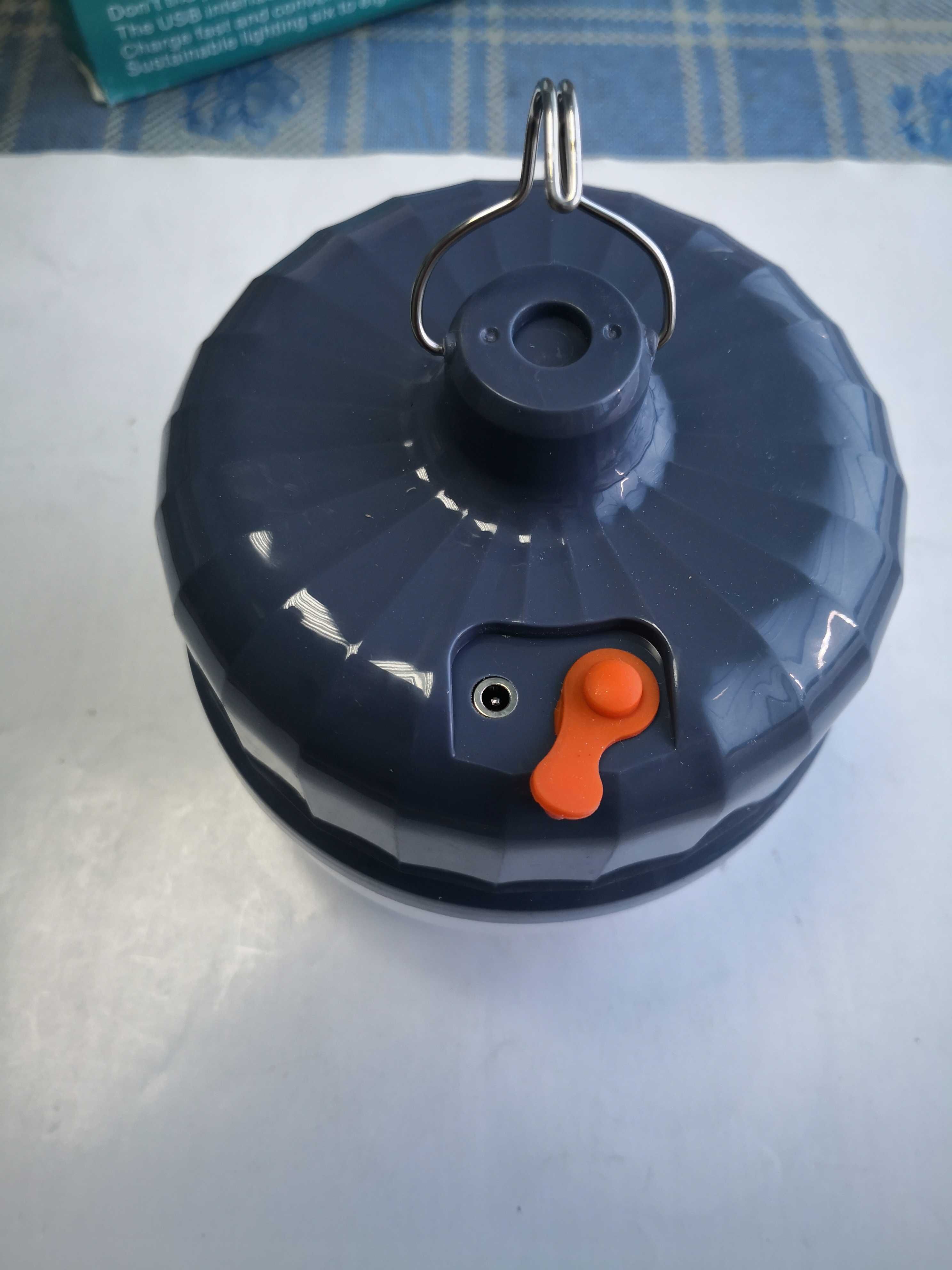 Bec led 100 W cu acumulator pt. camping