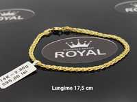 Bijuteria Royal: Brățară aur 14k/2.30 gr