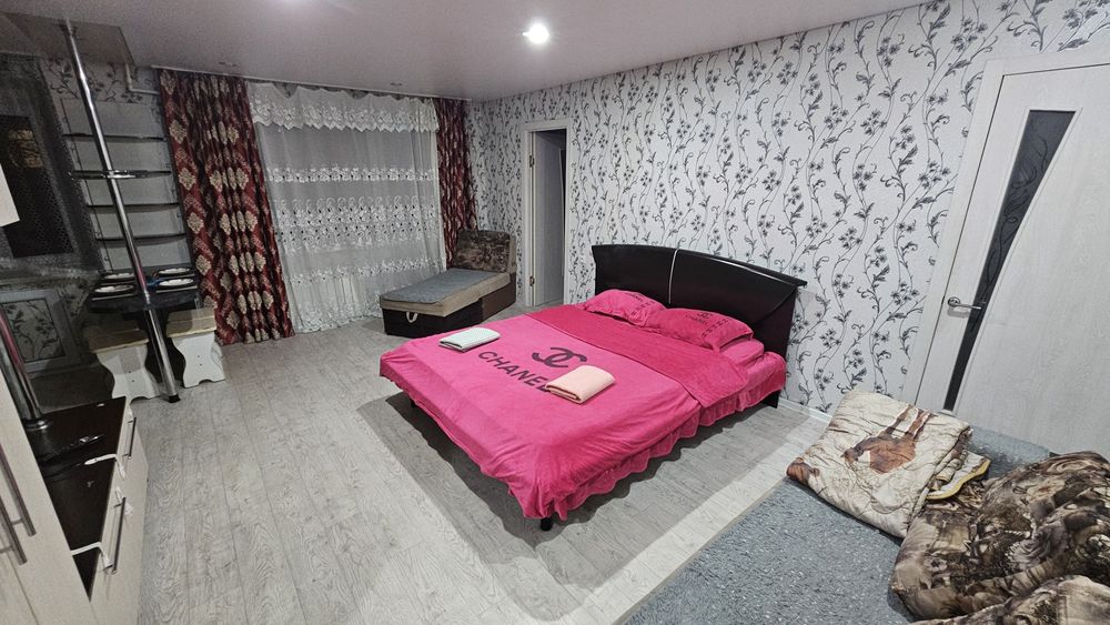 2- х комнатная уютная, светлая квартира, по часам, день, ночь сутка