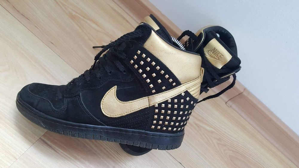 Adidas dama Nike Dunk Sky HI Studs QS Wedge  38.5