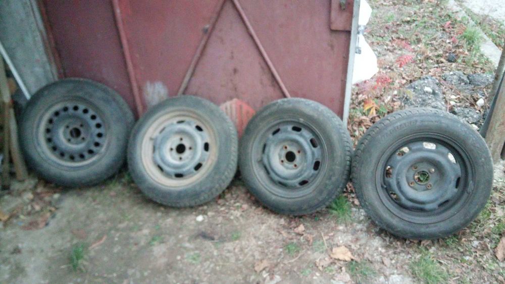 Зимни гуми За vw 14ки с Джанти съвместими за ауди ,сеат, шкода и др.