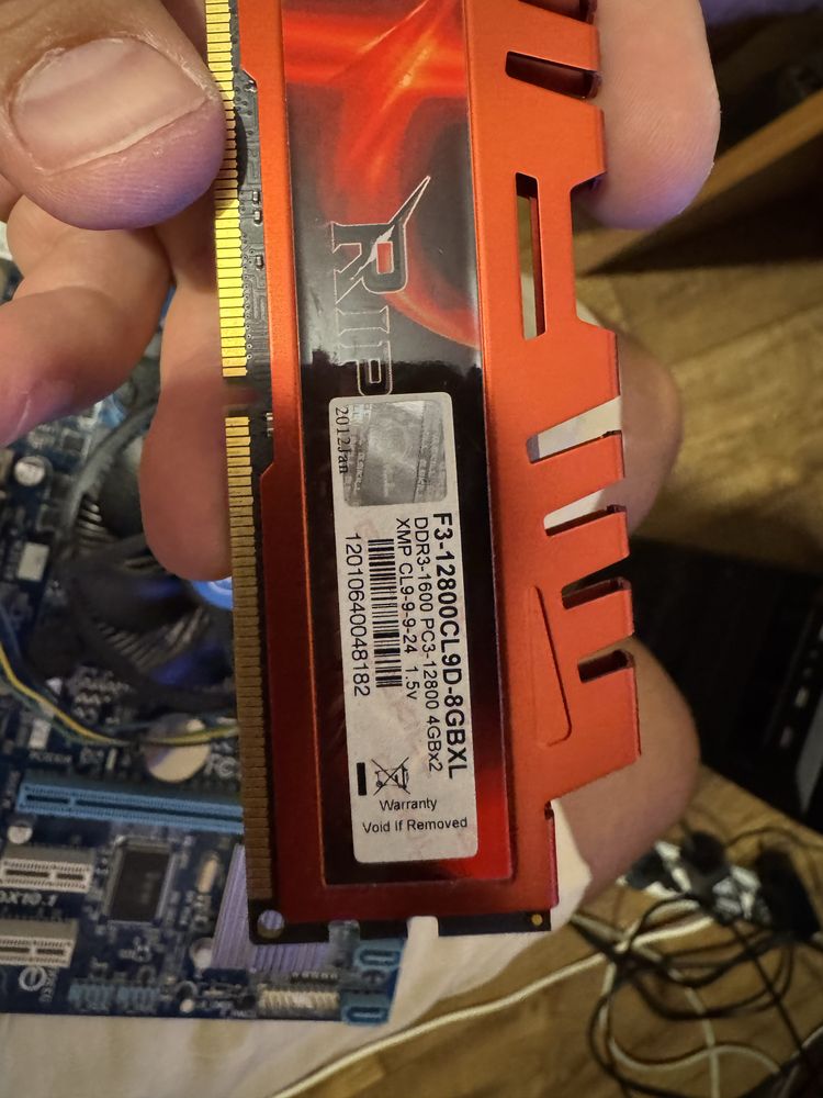 I7-3770 с материнской платой и ОЗУ 8GB