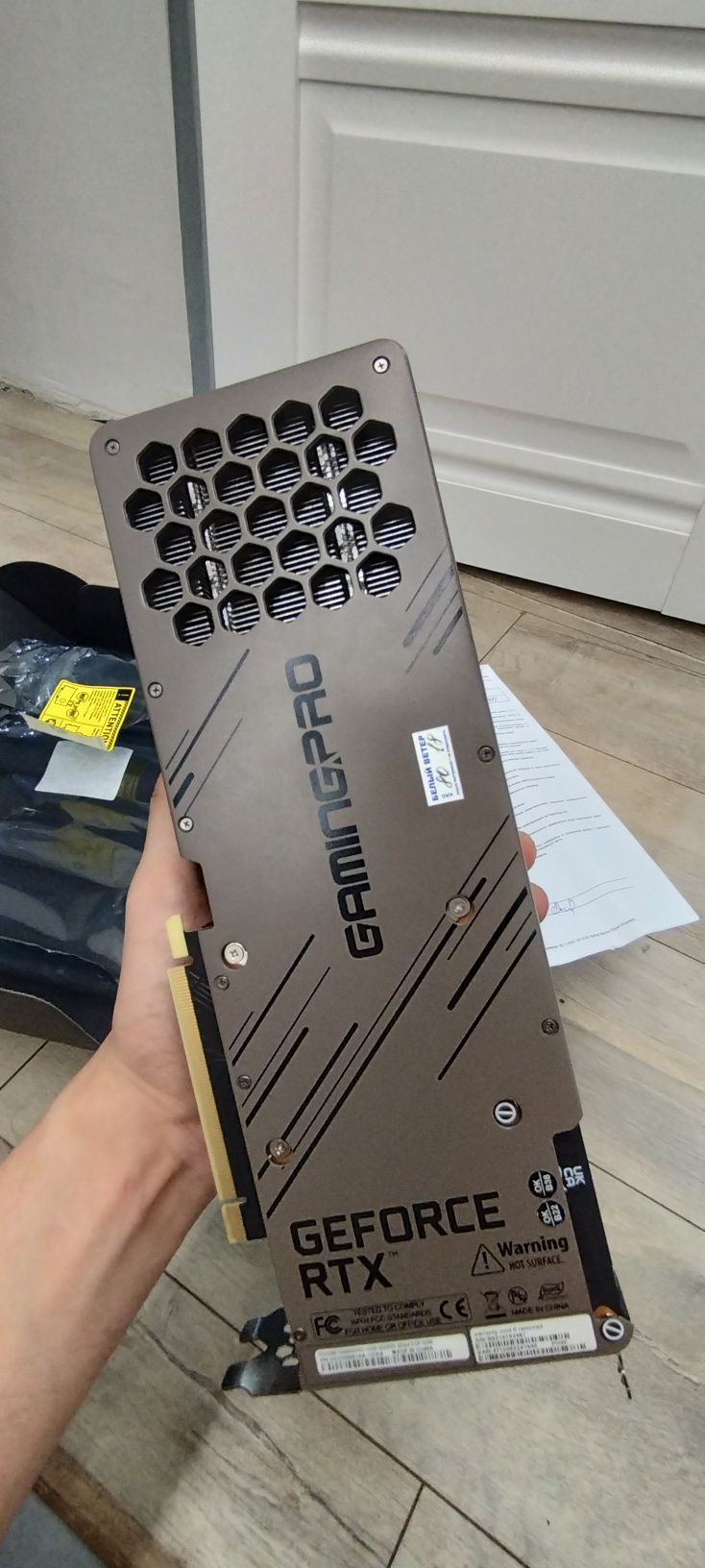 Видеокарта Palit GeForce RTX 3080 GamingPro