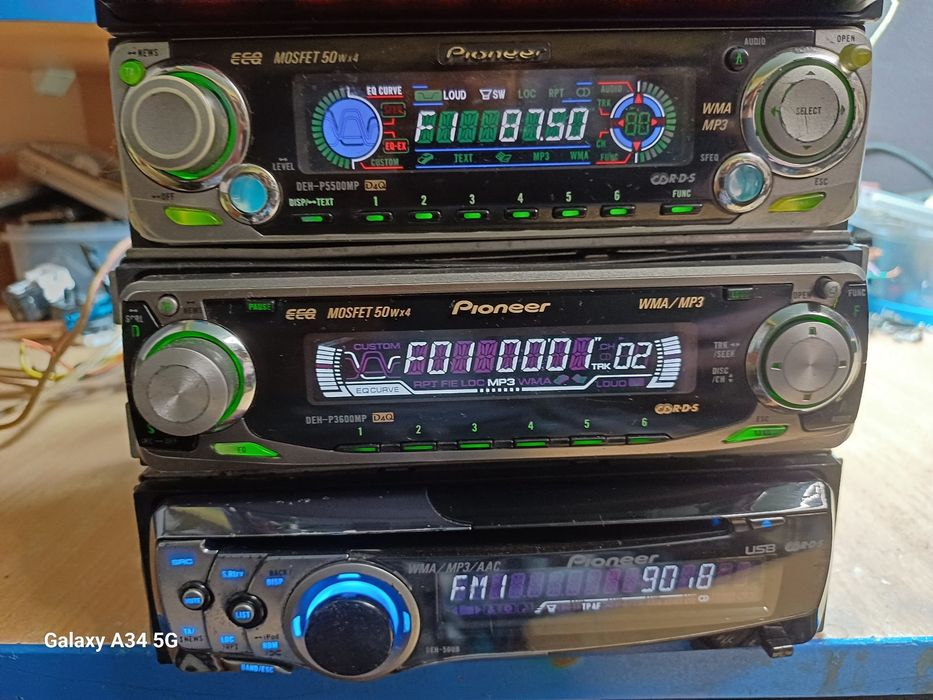 Pioneer  deh x5800bt deh p5500mp deh50ub