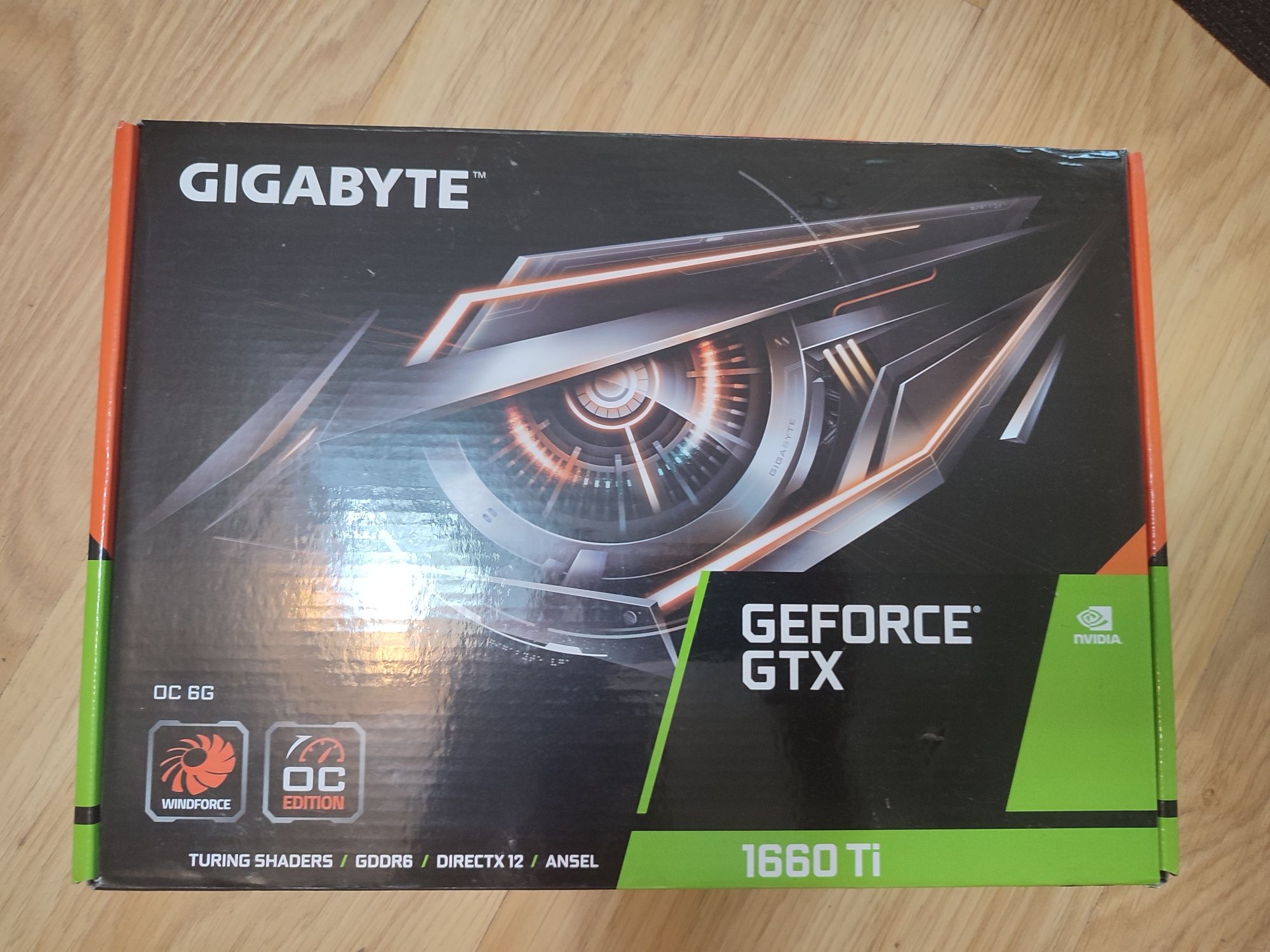 Продам видеокарту Gigabyte 1660 ti 6 gb