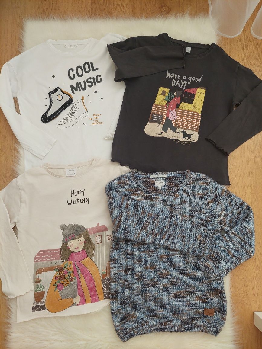 Cute print Zara,Mango,PepeJeans  6-8  ani