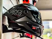 Casca Moto MT Thunder 4 Luminence Negru/Gri Mat