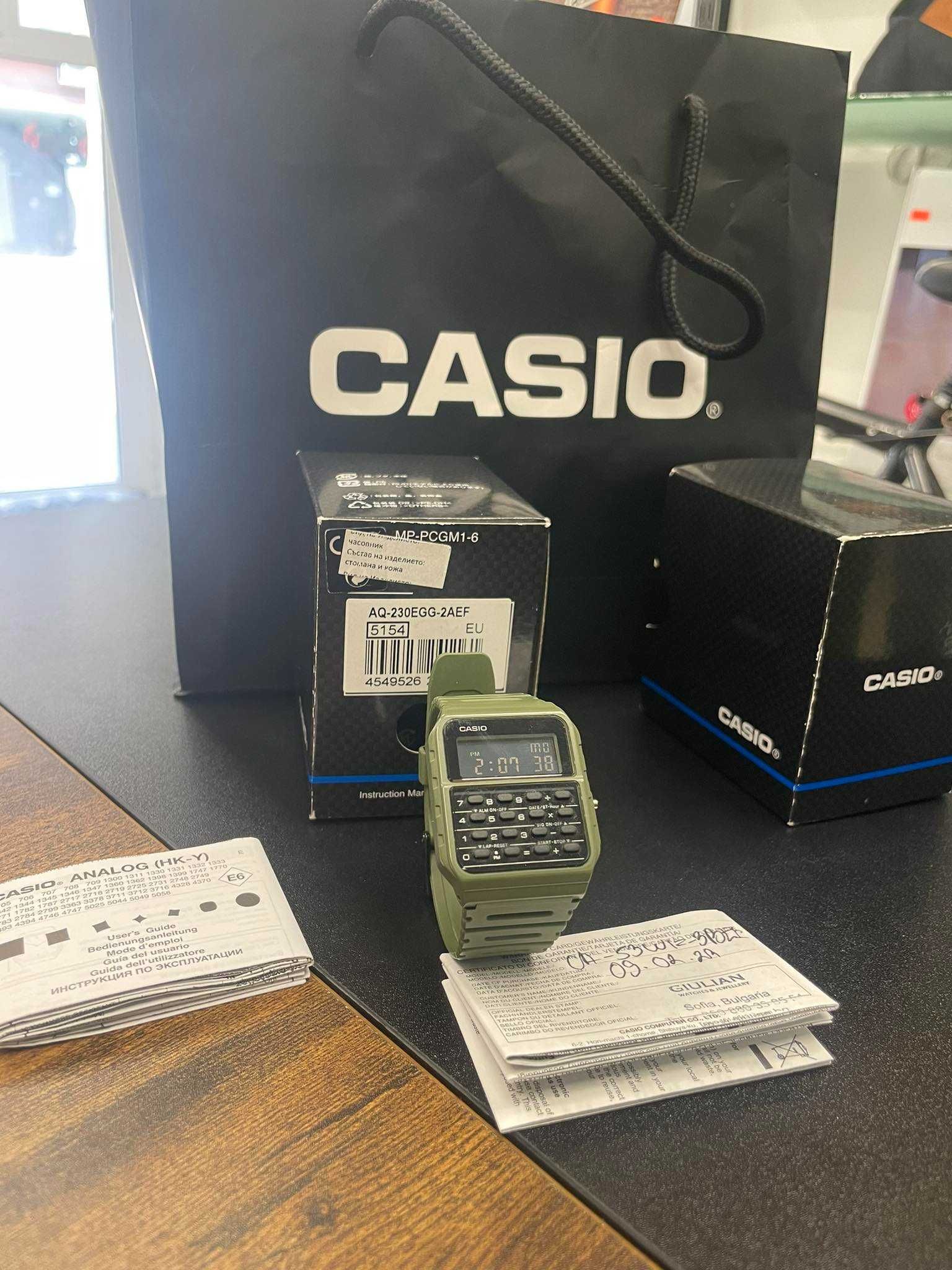 Мъжки часовник Casio CA-53WF-3BEF с гаранция