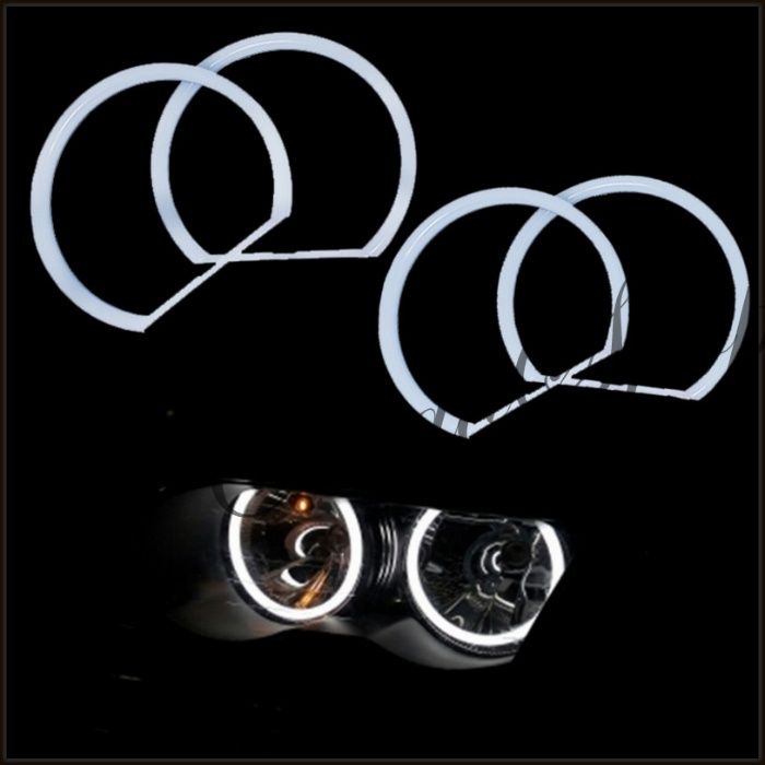 Промо! Е46 SMD STRONG LED Angel Eyes - Ангелски очи за BMW E46 / E46