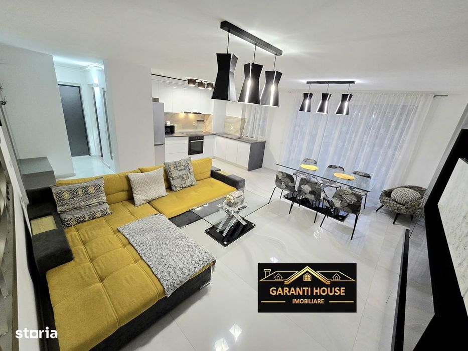 Bloc nou, apartament cu 2 camere, mobilat si utilat, 350€/Luna