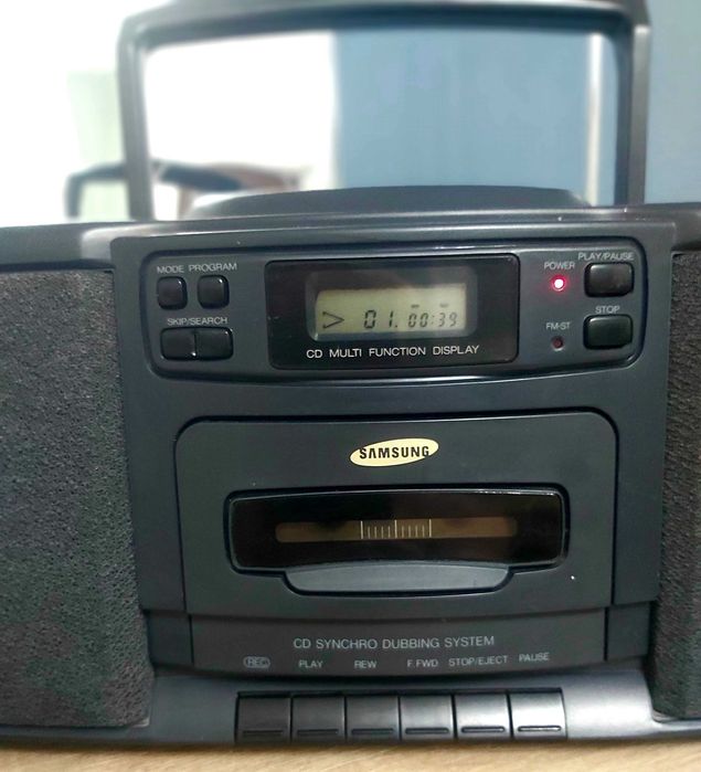 Boombox Retro Samsung RCD-835 N - Impecabil, Funcționare 100%