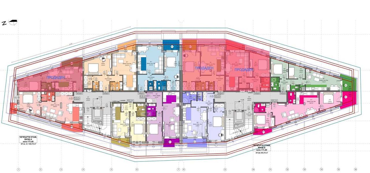 Продава се Тристаен апартамент в Перник, Изток - 100 кв.м за 11 €/кв.м - Снимка #4