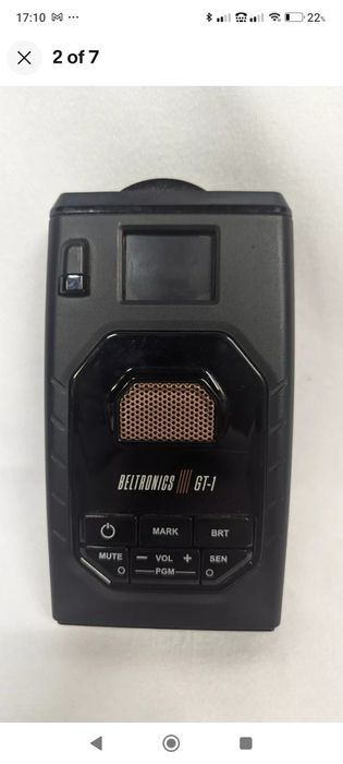 Detector radar Beltronics GT-1 oled in cutie ca nou