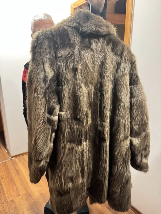 Кожух от естествен косъм Норка