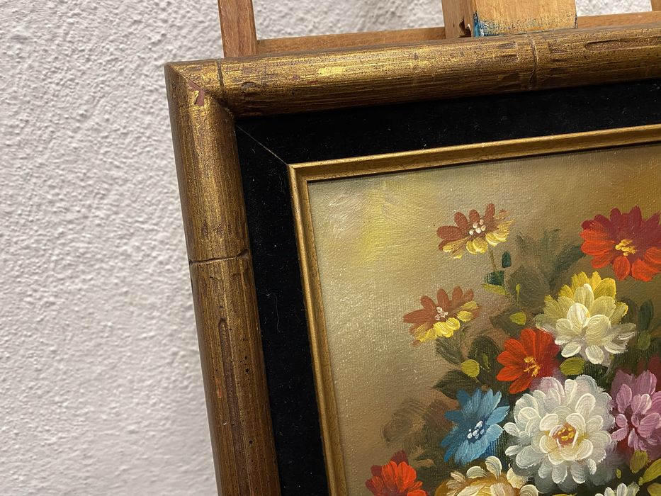 Оригинална маслена картина P Attali Франция 1960 1970