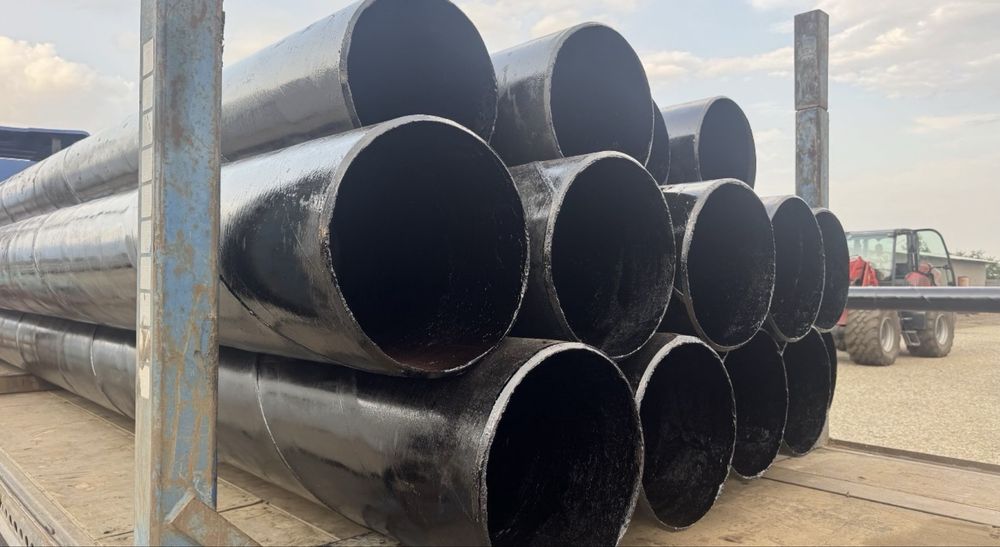 Vand teava metalica noua si recuperata pentru protectie subtraversari