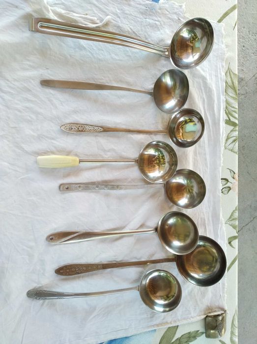 Поварешки, шумовки советские