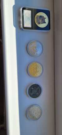 Vand monede de colectie Dogecoin / Bitcoin / Comemorativa Regina Angli