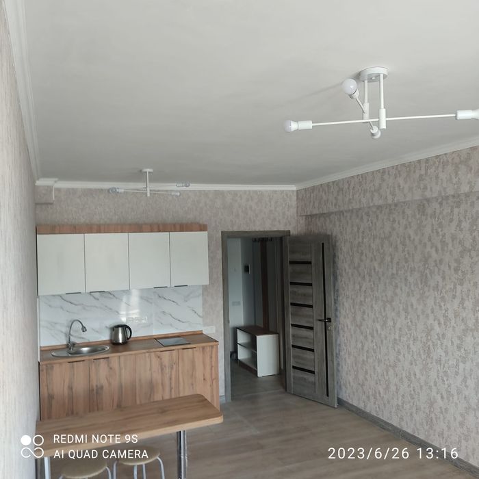 Сдам в аренду однокомнатную ( комнату студию) в новом доме Калкаман2