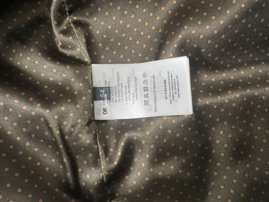 Sacou neagru si vesta gri barbati Marc O’Polo marime 54