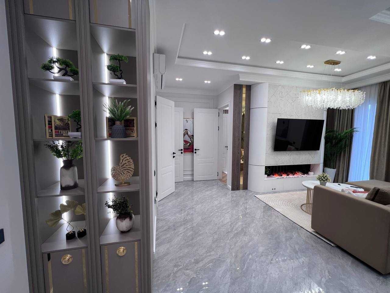 ЖК Mirabad Avenue 3-комн 7/12 80 м² 2 с/у евроремонт меб/тех Boshch