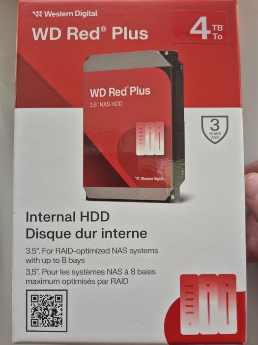 HDD Intern WD red plus 4TB