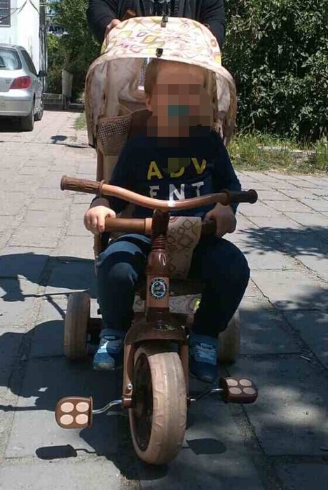 Триколка рикша киддо