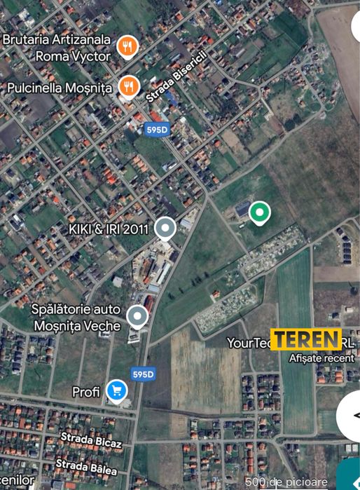 Teren de vanzare in Mosnita Noua