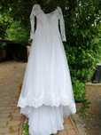 Rochie de mireasa impecabila cu trena