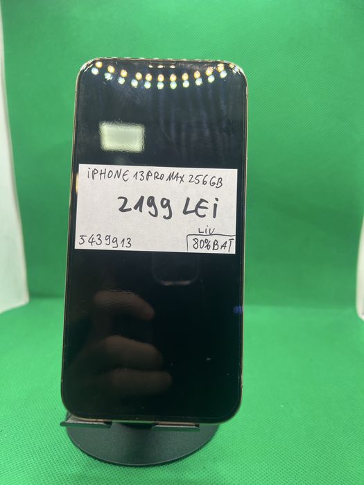 iPhone 13 Pro Max 256GB 80% •Amanet Lazar Crangasi•54399