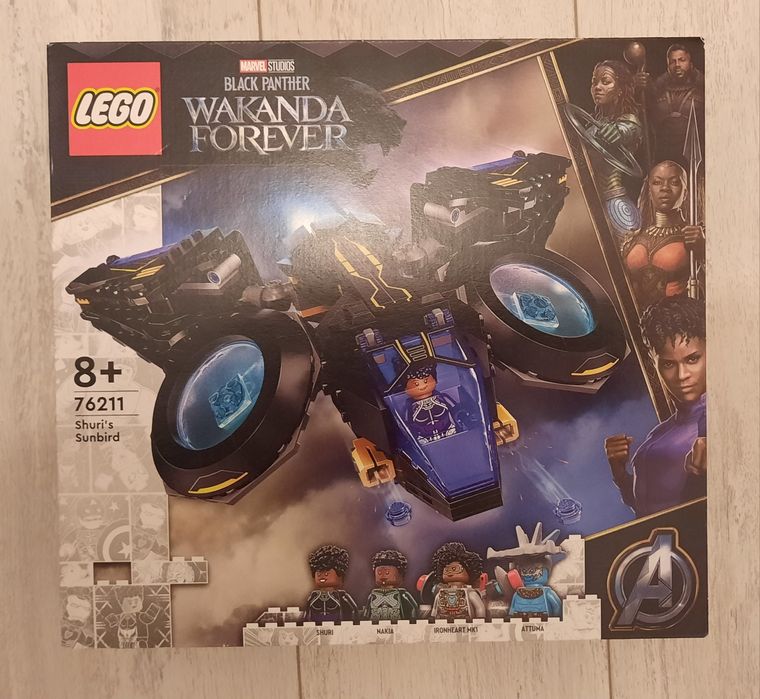 LEGO Super Heroes - Pasarea-soare a lui Shuri 76211, 355 piese, Marvel