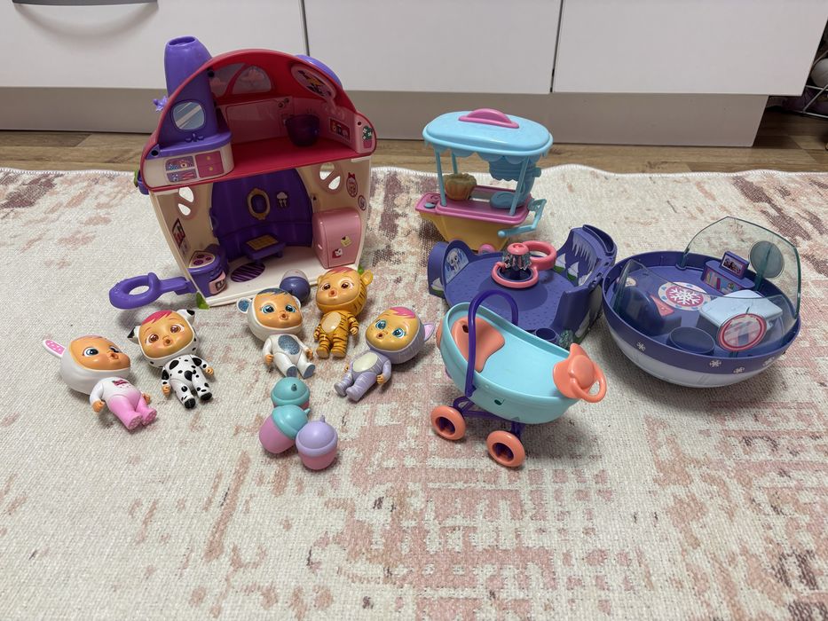 Плачеща кукла със сълзи IMC Toys Cry Babies - Кристал, болно бебе и др