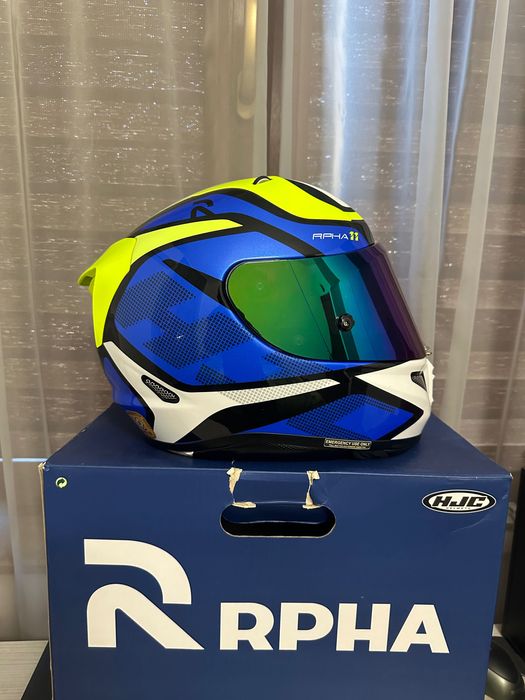 Hjc rpha 11 deroka mc2