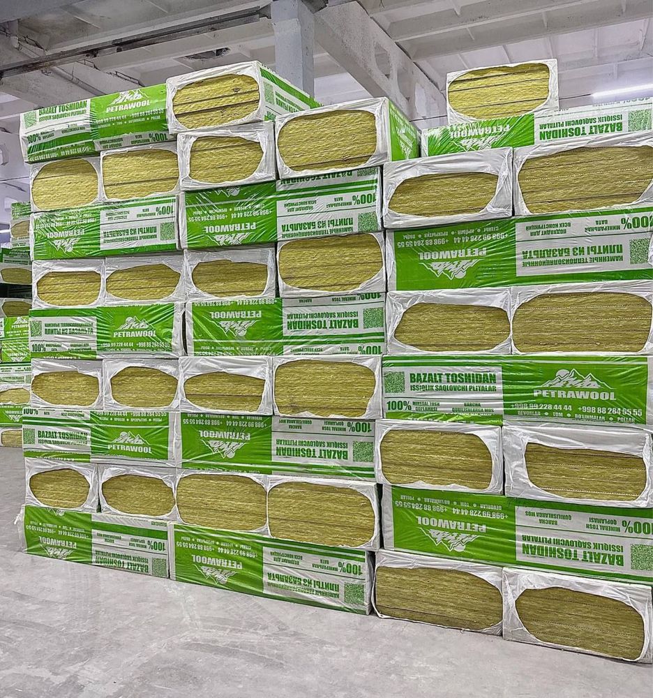 Базальтовая каменная вата PETRAWOOL завод оптом доставка есть