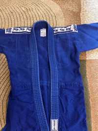Кимоно детское синего цвета для дзюдо