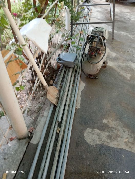 Теплица аценковка трубы