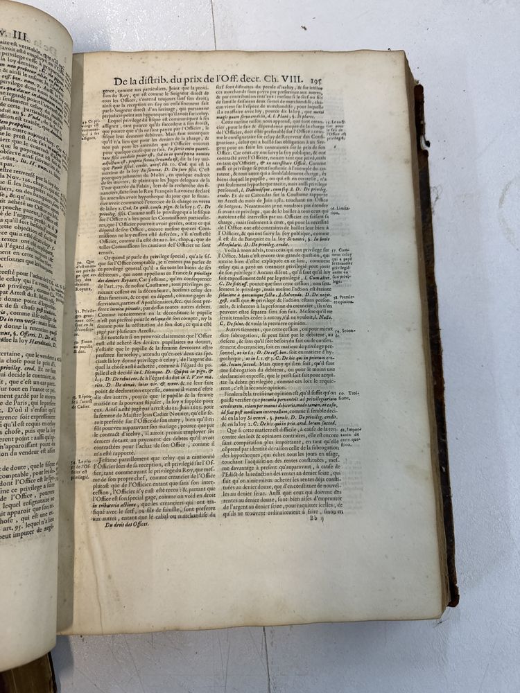 1673 Carte foarte Veche: Les Oubres de Maistre