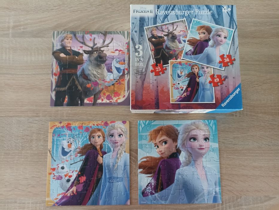 Детски пъзели Ravensburger/Trefl 3+/4+ 25, 36, 49  Frozen, Paw patrow