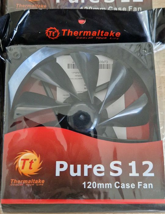 4 bucati Ventilator Thermaltake Pure S 12, 120mm, 1000 RPM