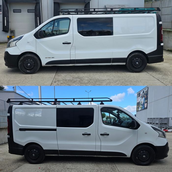 Opel viavaro/renault trafic 1,6 cdti euro5 Extralung dublu-cabina. Mix