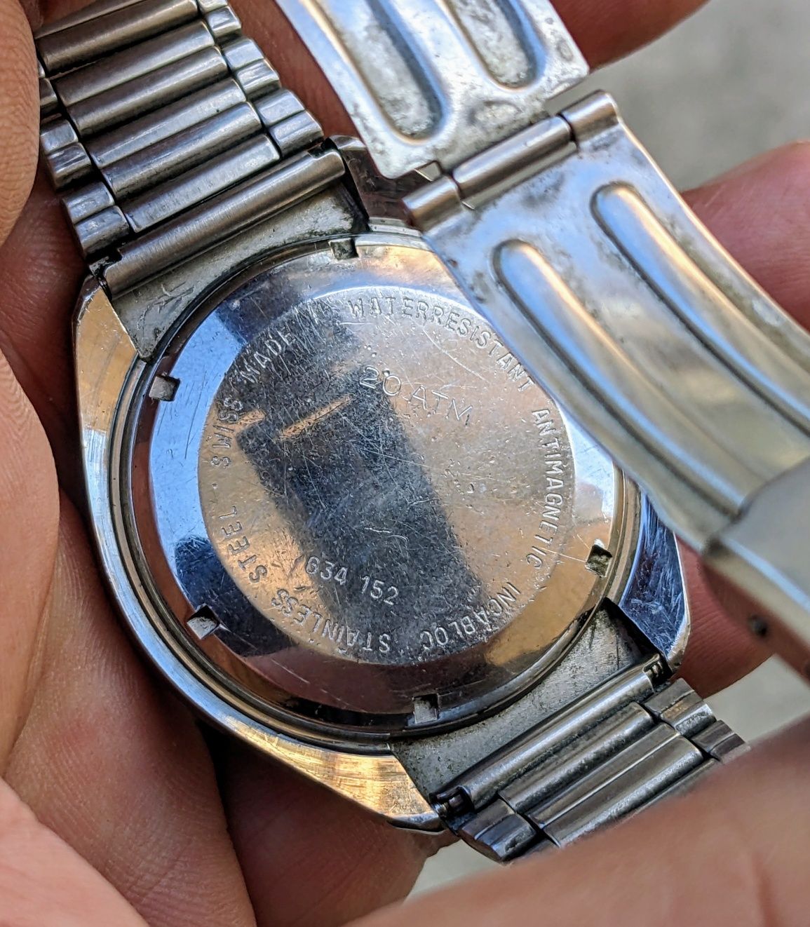 Vintage Temporis chronograph Valjoux 7733