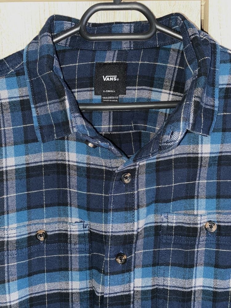 Vans off the wall мъжка риза тъмно синя XS