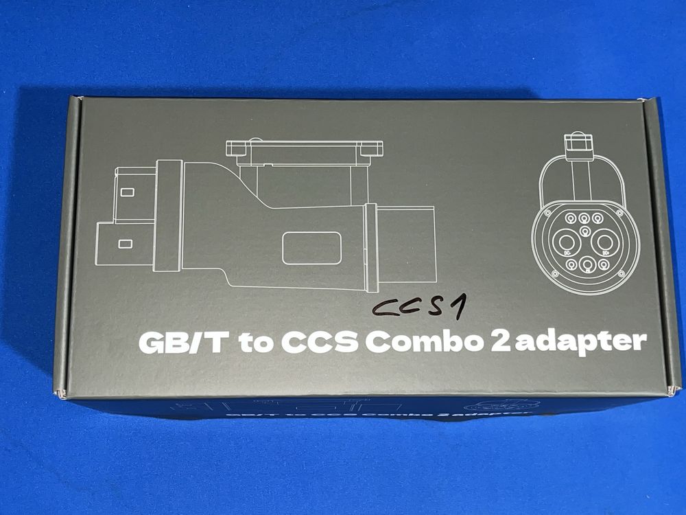 Dc Адаптер Gbt - Ccs1 переходник для электромобиля gbt на ccs1
