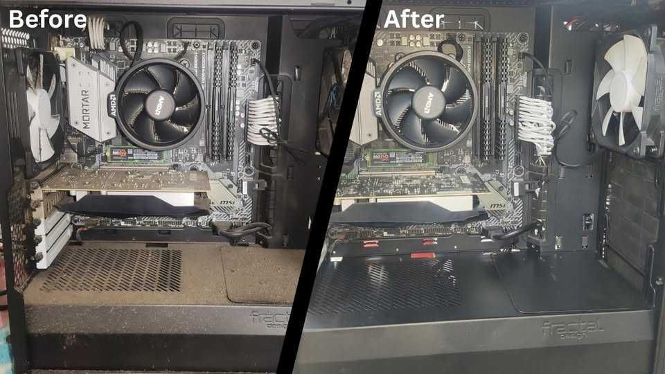 Servicii IT la domiciliu – Curățare, Instalare Windows, Montaj PC