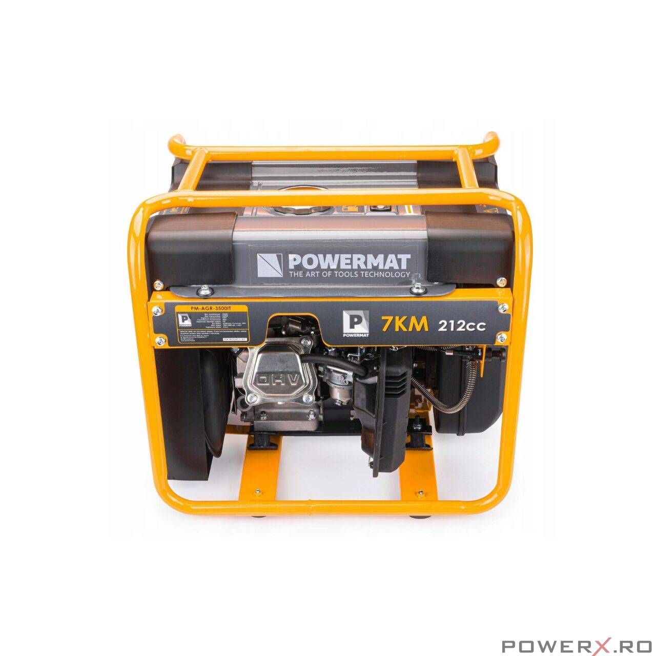 Generator Curent 220V, 3500W Inverter, cu stabilizator tensiune AVR, 7