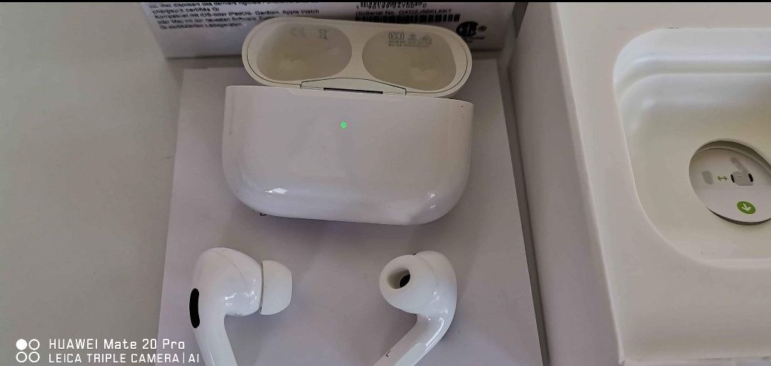 Airpods pro new 2024 căști wireless Bluetooth ios 17 optimized airoha