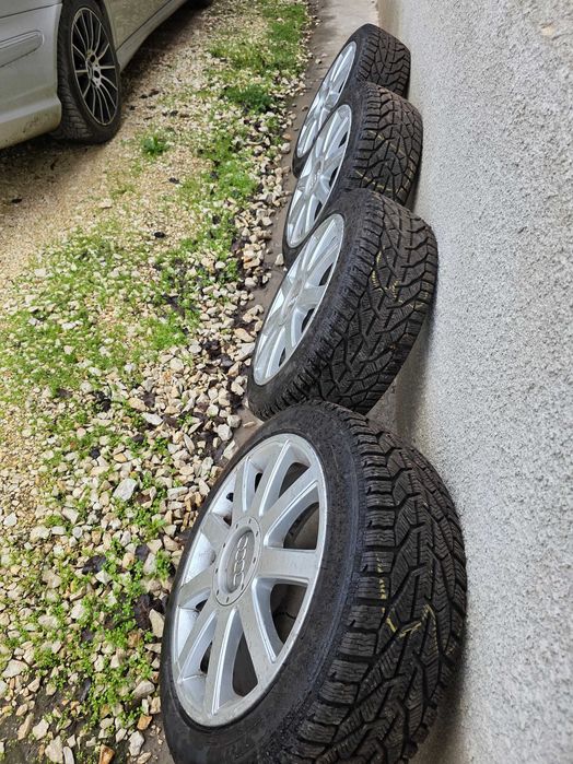 Джанти със зимни гуми 5х112 17
