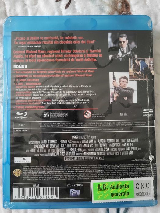 Heat/Obsesia blu ray subtitrare romana