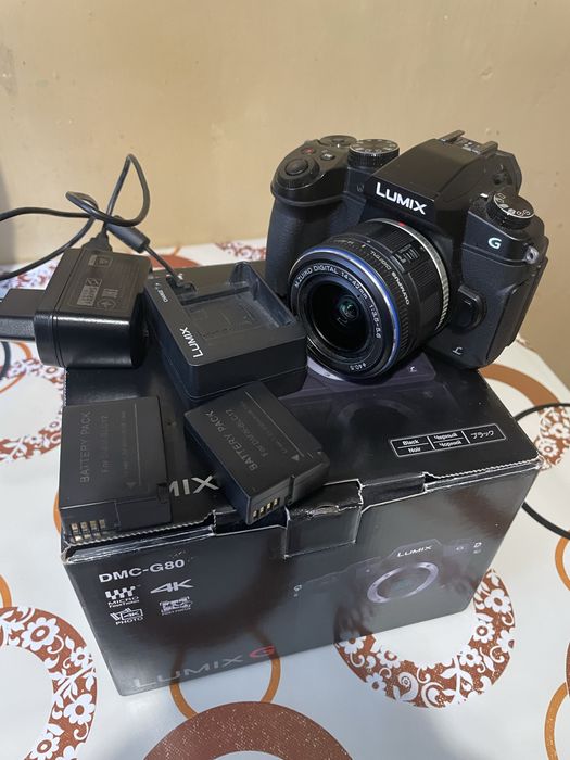 Vand Panasonic G80, 4k cu obiectiv Olympus 14-42