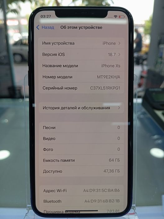 Iphone Xs 64gb black Sotiladi